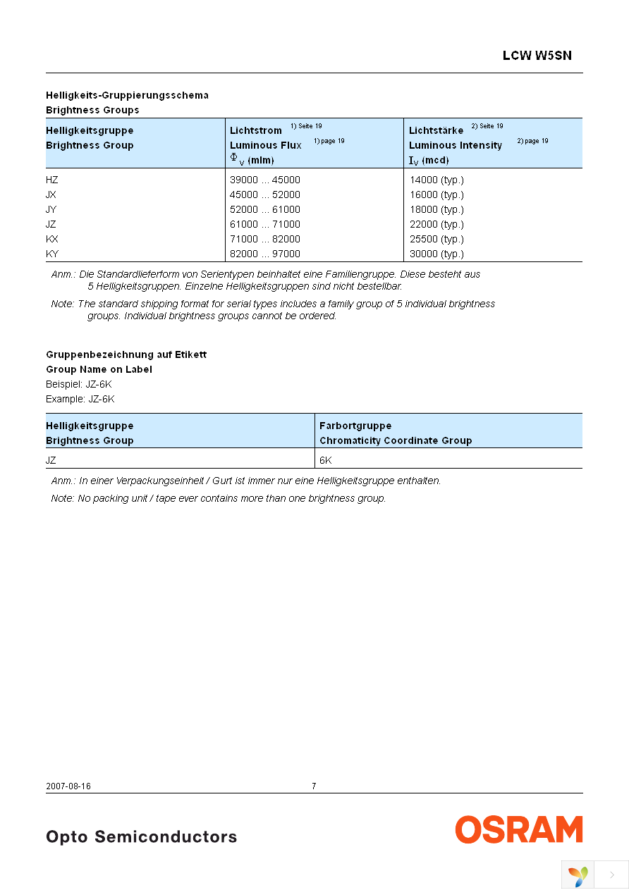 LCW W5SN-JZKZ-4R9T-Z Page 7